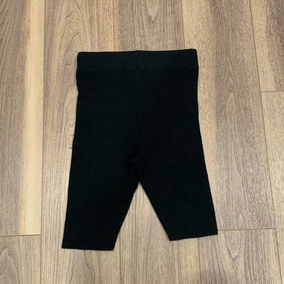 NADAAM Cashmere Ribbed Knit Biker Shorts - Picture 3 of 4